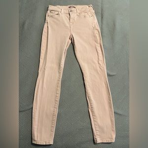 7 For All Mankind Light Pink Jeans